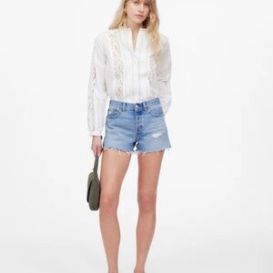Madewell NWT The Brynn Short Size 30 Hallstead Wash